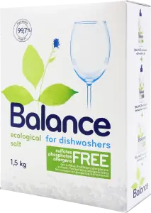 Фото 4 - Сіль для посудомийних машин Balance 1,5 кг