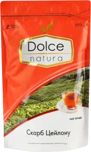 Фото 9 - Чай Dolce Natura чорний цейлонський Скарб Цейлону 250 г