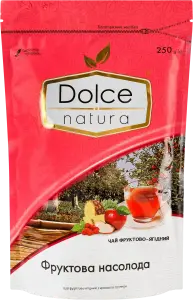 Фото 10 - Чай Dolce Natura плодово-ягідний Фруктова насолода 250 г