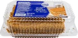 Фото 7 - Торт Вигода медовий домашній Іриска 450 г
