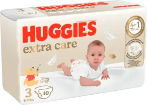 Фото 10 - Підгузки Huggies Extra Care 3 (6-10 кг) для дітей 40 шт