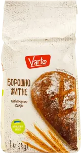 Фото 10 - Борошно житнє Varto обдирне 1 кг