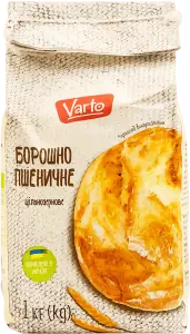 Фото 3 - Борошно пшеничне Varto цільнозернове 1 кг