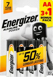 Фото 7 - Батарейки Energizer Alkaline Power AA 4 шт
