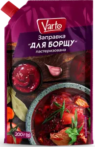 Фото 6 - Заправка Varto Для борщу пастеризована 200 г