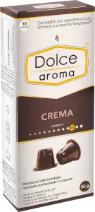 Фото 3 - Кава мелена Dolce Aroma Crema в капсулах 10 шт х 5,5 г