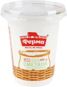 Фото 5 - Сметана Ферма по-фермерськи 10 % 300 г