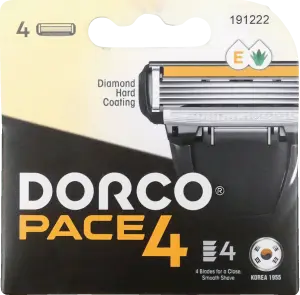Фото 8 - Картридж Dorco Pace4 чоловічий 4 шт