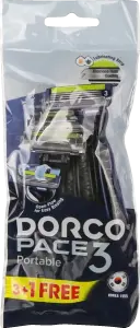 Фото 10 - Станок Dorco Pace3 одноразовий чоловічий 4 шт