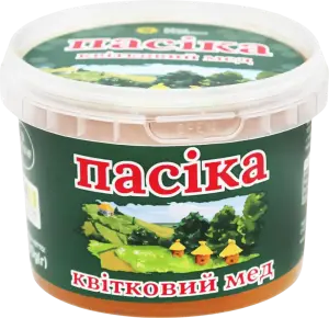 Фото 9 - Мед Пасіка різнотрав`я квітковий 500 г