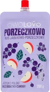 Фото 7 - Мус Owolovo фруктовий яблучно-порічковий  200 мл