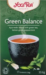 Фото 3 - Суміш травяного та зеленого чаю Yogi Tea Зелений баланс органічний 30,6 г