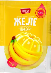 Фото 11 - Желе Varto Банан 78 г