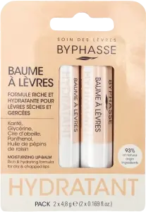 Фото 4 - Бальзам для губ Byphasse Moisturizing 2 шт по 4.8 г