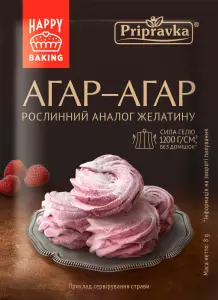 Фото 10 - Агар-агар Pripravka харчовий 8 г