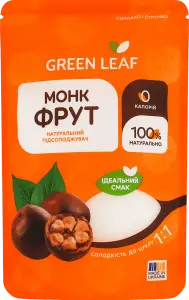 Фото 9 - Монк фрут Green Leaf з натуральним підсолоджувачем 250 г