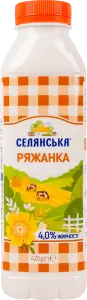 Фото 7 - Ряжанка Селянська 4% 420 г