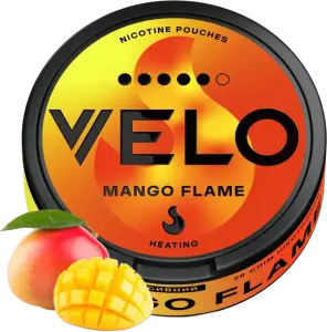 Фото 5 - Паучі Velo Mango Flame Інтенсивний безтютюнові нікотиновмісні