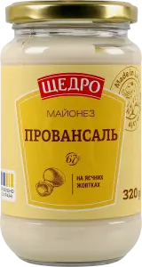 Фото 8 - Майонез Щедро Провансаль 67% 320 г