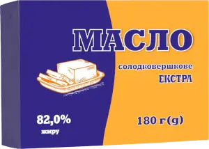 Фото 7 - Масло Eкстра солодковершкове 82% 180 г