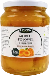Фото 4 - Абрикоси Helcom половинками в легкому сиропі 720 мл