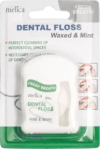 Фото 3 - Зубна нитка Melica Wax&Mint 50 м