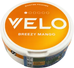 Фото 11 - Паучі Velo Tropical Mango М'який безтютюнові нікотиновмісні