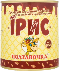 Фото 6 - Продукт згущений Полтавочка Ірис з цукром варений 8.5% 370 г