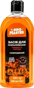 Фото 4 - Засіб для розпалювання твердого палива BBQ Master гелеподібний 500 мл