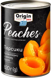 Фото 3 - Персик Origin консервований 820 г