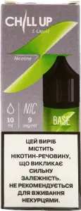 Фото 5 - Рідина для використання в електронних сигаретах Chill Up Base E-Liquid 9 mg