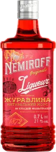 Фото 8 - Настоянка Nemiroff Журавлина 21% 0.7 л