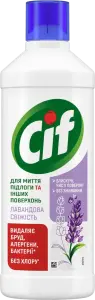 Фото 2 - Засіб для прибирання Cif Лавандова свіжість для пiдлоги та стiн 1.1 л