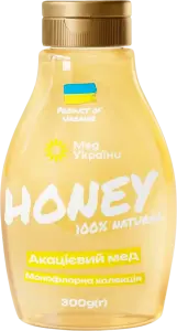 Фото 5 - Мед Мед України Honey Natural Акацієвий 300 г
