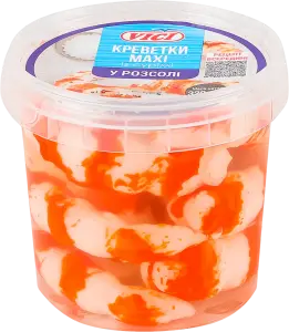 Фото 9 - Креветки Vici Maxi з сурімі в розсолі 320 г