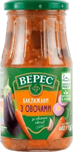 Фото 12 - Баклажани Верес смажені з овочами 440 г
