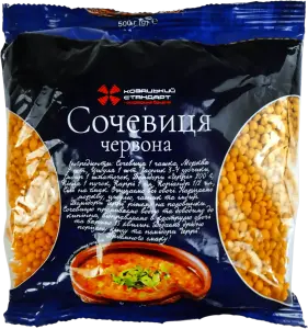 Фото 3 - Сочевиця Козацький стандарт червона 500 г