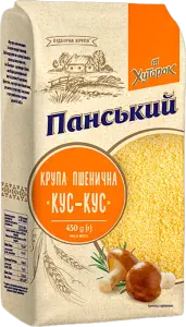 Фото 10 - Крупа Кус-кус Хуторок Панський пшенична 450 г