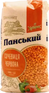 Фото 4 - Сочевиця Хуторок Панський червона 500 г