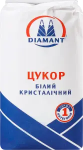 Фото 1 - Цукор Diamant білий кристалічний 1 кг