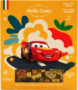 Фото 10 - Макарони Dalla Costa Disney Тачки 250 г