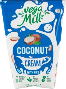 Фото 2 - Вершки Vega Milk Кокосові з рисом 125 г