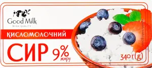 Фото 5 - Сир Good Milk кисломолочний 9% 340 г