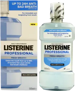 Фото 5 - Ополіскувач порожнини рота Listerine Професійний Свіжий подих 500 мл