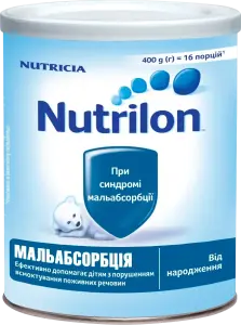 Фото 3 - Суміш молочна суха Nutrilon Мальабсорбція 400 г
