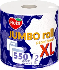 Фото 3 - Рушник паперовий Ruta Jumbo XL 2-шаровий 1 шт