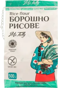 Фото 5 - Борошно рисове Ms.Tally без глютену 500 г