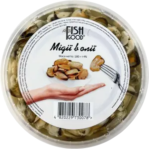 Фото 6 - Мідії Fish Good в олії 180 г