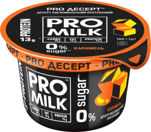 Фото 8 - Десерт Pro Milk Карамель кисломолочний протеїновий 9.4% 160 г