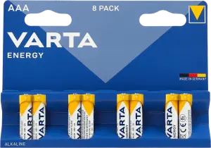 Фото 2 - Батарейка Varta Energy AAA 8 шт